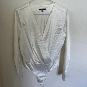 White Silky Body Suit